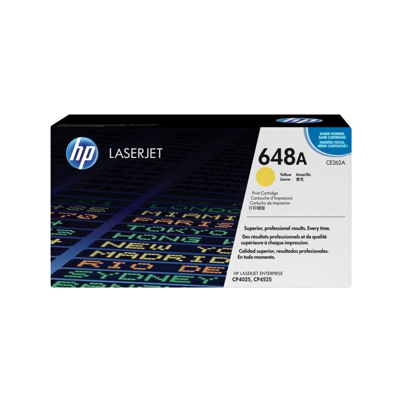 HP  (648A) Original Toner cartridge yellow (CE262A)