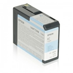 Epson  (T5805) Original Ink cartridge bright cyan (C13T580500)