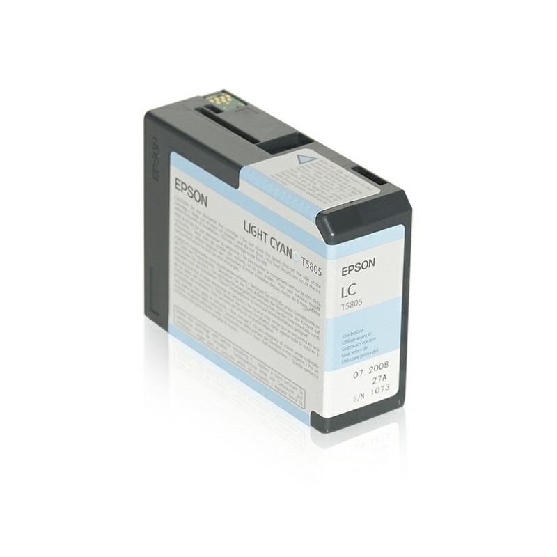 Epson  (T5805) Original Ink cartridge bright cyan (C13T580500)