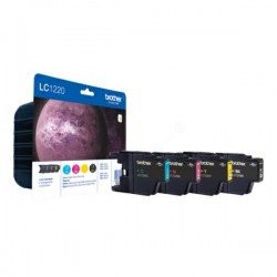 Brother Original Ink cartridge multi pack Bk,C,M,Y (LC-1220VALBP)