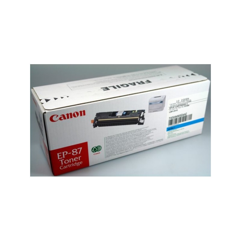 Canon  (EP-87 C) Original Toner cyan (7432A003)