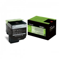 Lexmark  (702XK) Original Toner-kit black return program (70C2XK0)