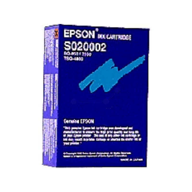 Epson Original Ink cartridge black (C13S020002)