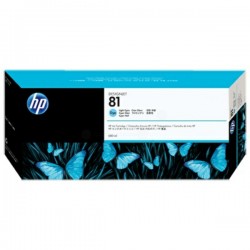 HP  (81) Original Ink cartridge bright cyan (C4934A)