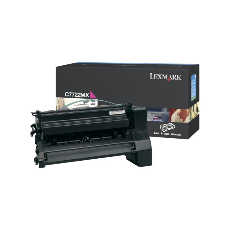 Lexmark Original Toner cartridge magenta (C7722MX)