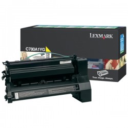 Lexmark Original Toner cartridge yellow return program (C780A1YG)