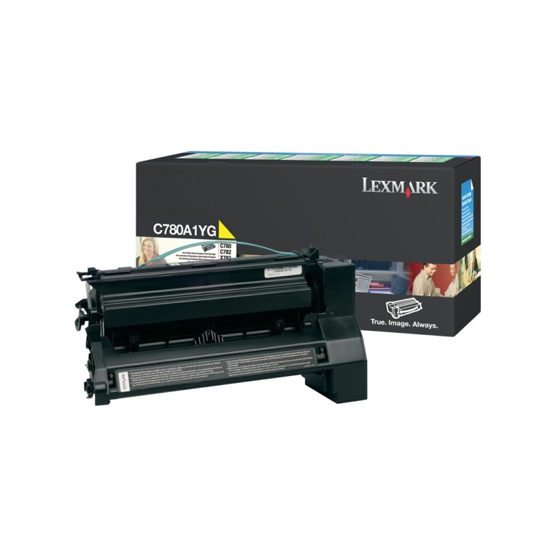 Lexmark Original Toner cartridge yellow return program (C780A1YG)