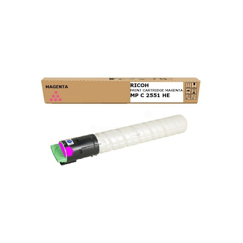 Ricoh  (TYPE MPC 2551 HE) Original Toner magenta (842063)