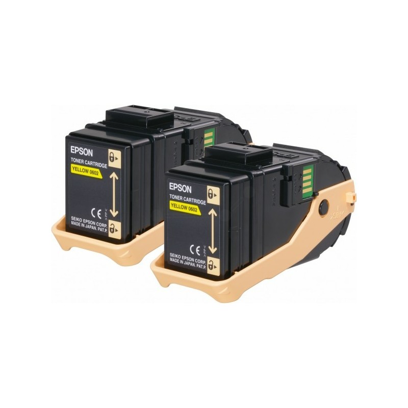 Epson  (0602) Original Toner cartridge yellow (C13S050606)