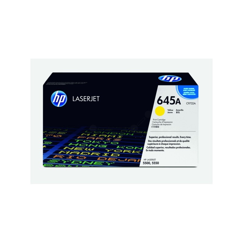 HP  (645A) Original Toner cartridge yellow (C9732A)