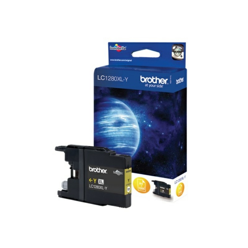 Brother Original Ink cartridge yellow high-capacity (LC-1280XLY)