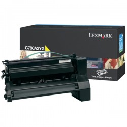 Lexmark Original Toner cartridge yellow (C780A2YG)