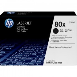 HP  (80X) Original Toner cartridge black twin pack (CF280XD)