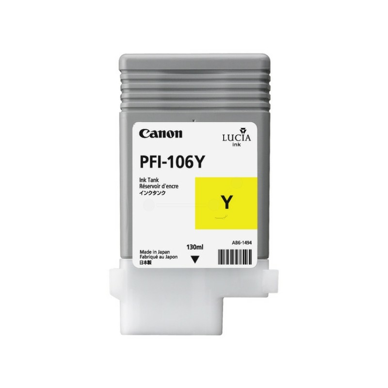 Canon  (PFI-106 Y) Original Ink cartridge yellow (6624B001)