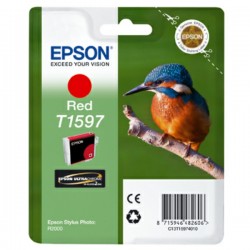 Epson  (T1597) Original Ink cartridge red (C13T15974010)