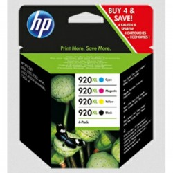 HP  (920XL) Original Ink cartridge multi pack Bk,C,M,Y (C2N92AE)