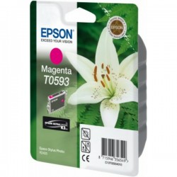 Epson  (T0593) Original Ink cartridge magenta (C13T05934010)