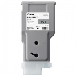 Canon  (PFI-206 PGY) Original Ink cartridge gray bright (5313B001)