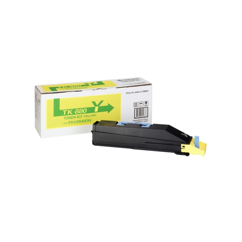 Kyocera  (TK-880 Y) Original Toner yellow (1T02KAANL0)