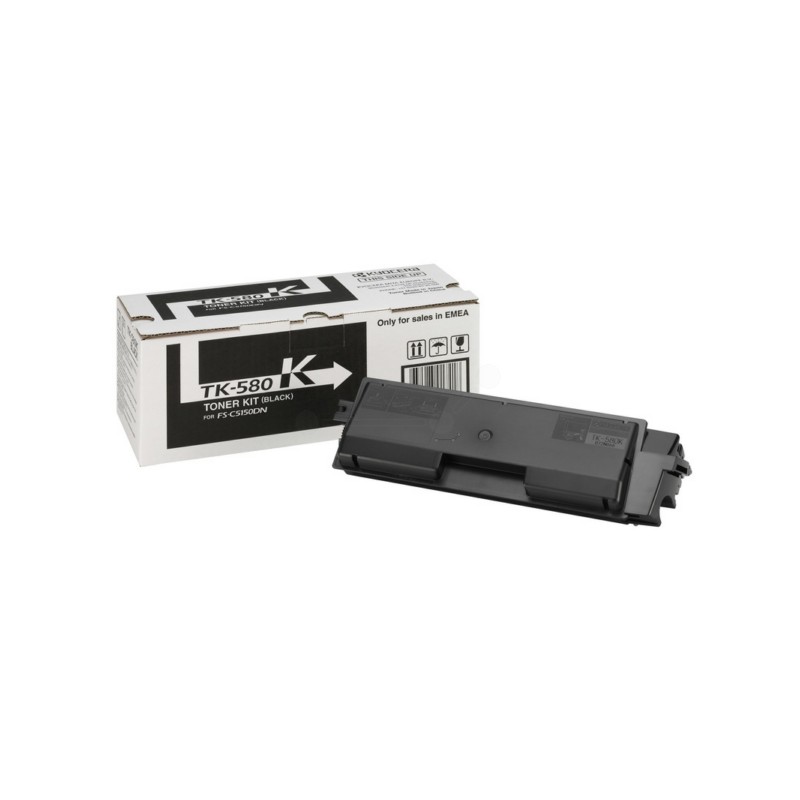Kyocera  (TK-580 K) Original Toner black (1T02KT0NL0)