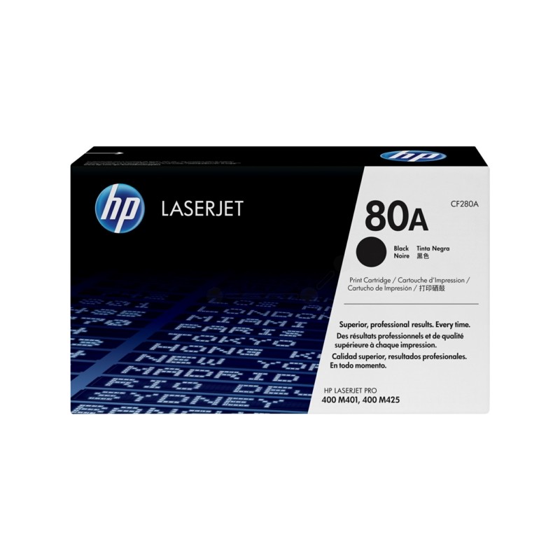 HP  (80A) Original Toner cartridge black (CF280A)
