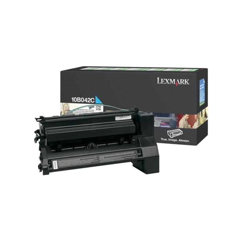 Lexmark Original Toner cartridge cyan return program (10B042C)