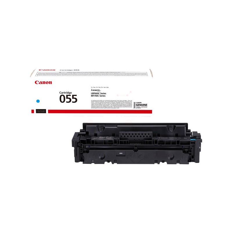 Canon  (055) Original Toner Cartridge Cyan (3015C002)