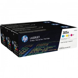 HP  (305A) Original Toner cartridge MultiPack C,M,Y (CF370AM)