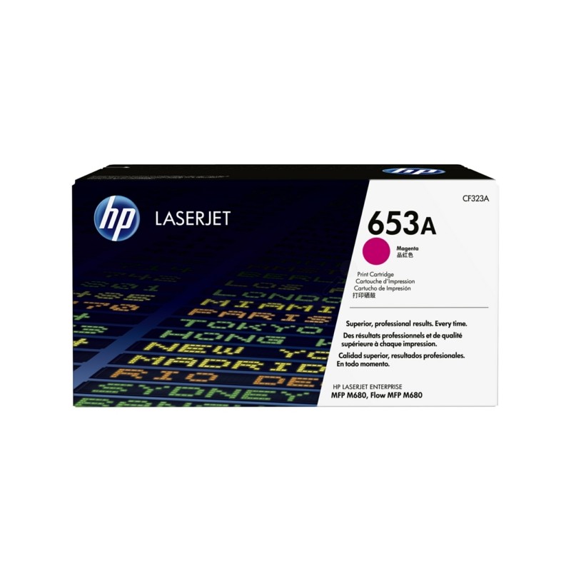 HP  (653A) Original Toner cartridge magenta (CF323A)
