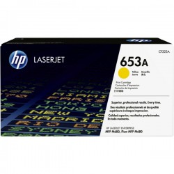 HP  (653A) Original Toner cartridge yellow (CF322A)