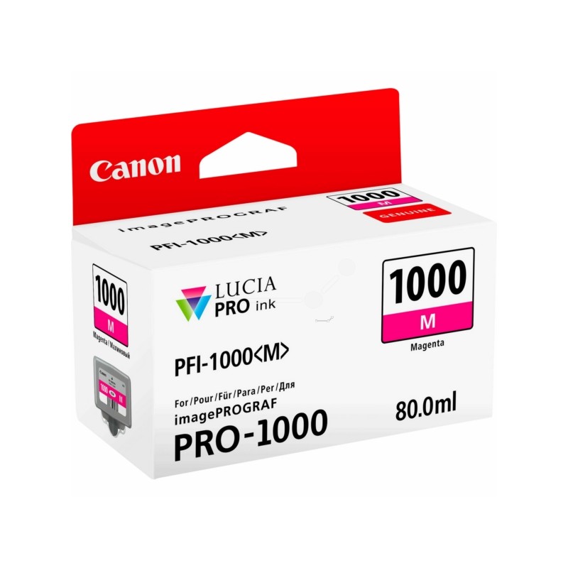 Canon  (PFI-1000 M) Original Ink cartridge magenta (0548C001)