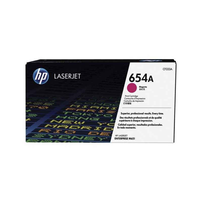 HP  (654A) Original Toner cartridge magenta (CF333A)