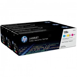 HP  (128A) Original Toner MultiPack C,M,Y (CF371AM)