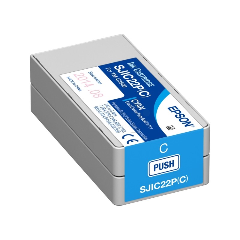 Epson  (SJI-C-22-P-(C)) Original Ink cartridge cyan (C33S020602)