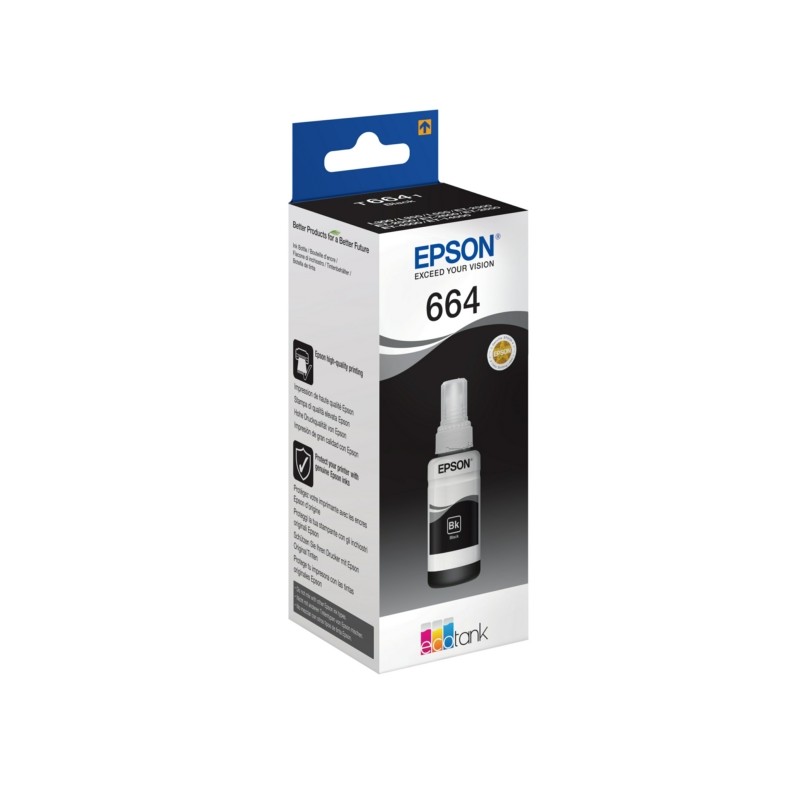 Epson  (664) Original Ink tank black (C13T664140)