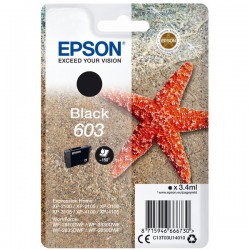 Epson  (603) Original Ink cartridge black (C13T03U14010)