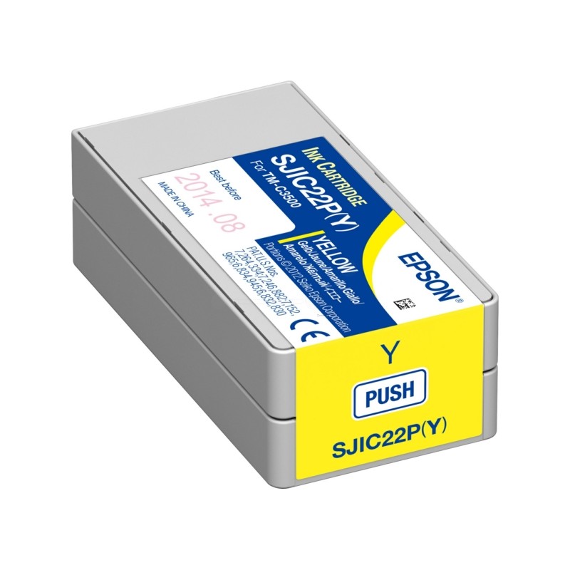 Epson  (SJI-C-22-P-(Y)) Original Ink cartridge yellow (C33S020604)