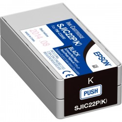 Epson  (SJI-C-22-P-(K)) Original Ink cartridge black (C33S020601)