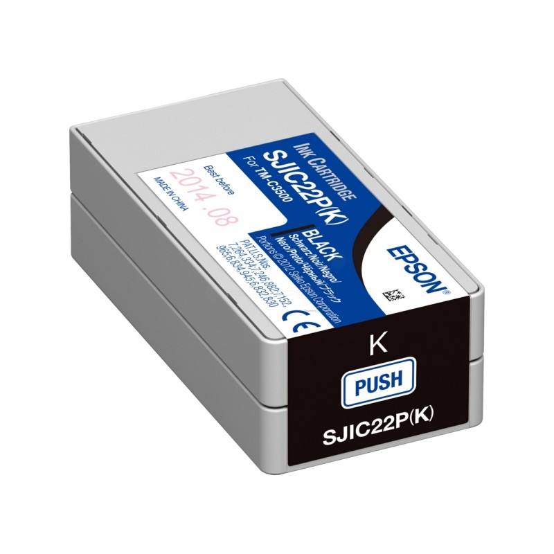 Epson  (SJI-C-22-P-(K)) Original Ink cartridge black (C33S020601)