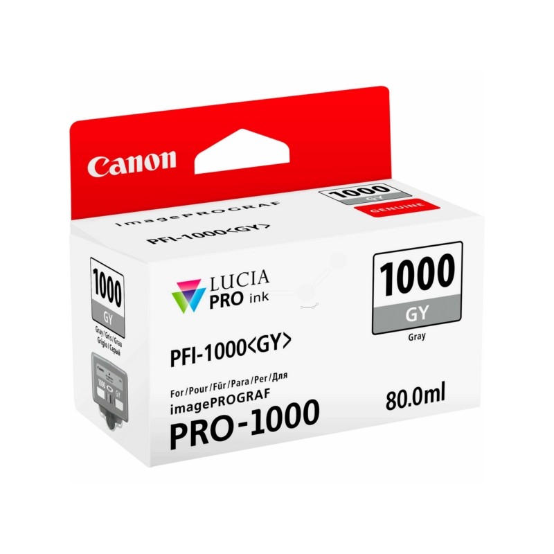 Canon  (PFI-1000 GY) Original Ink cartridge gray (0552C001)