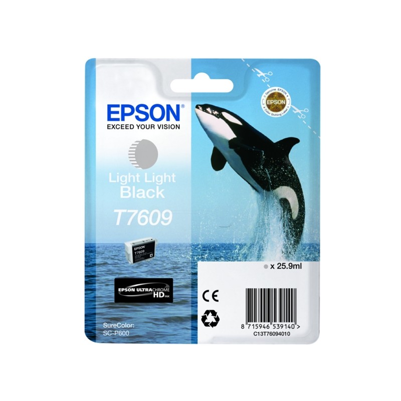 Epson  (T7609) Original Ink cartridge bright bright black (C13T76094010)