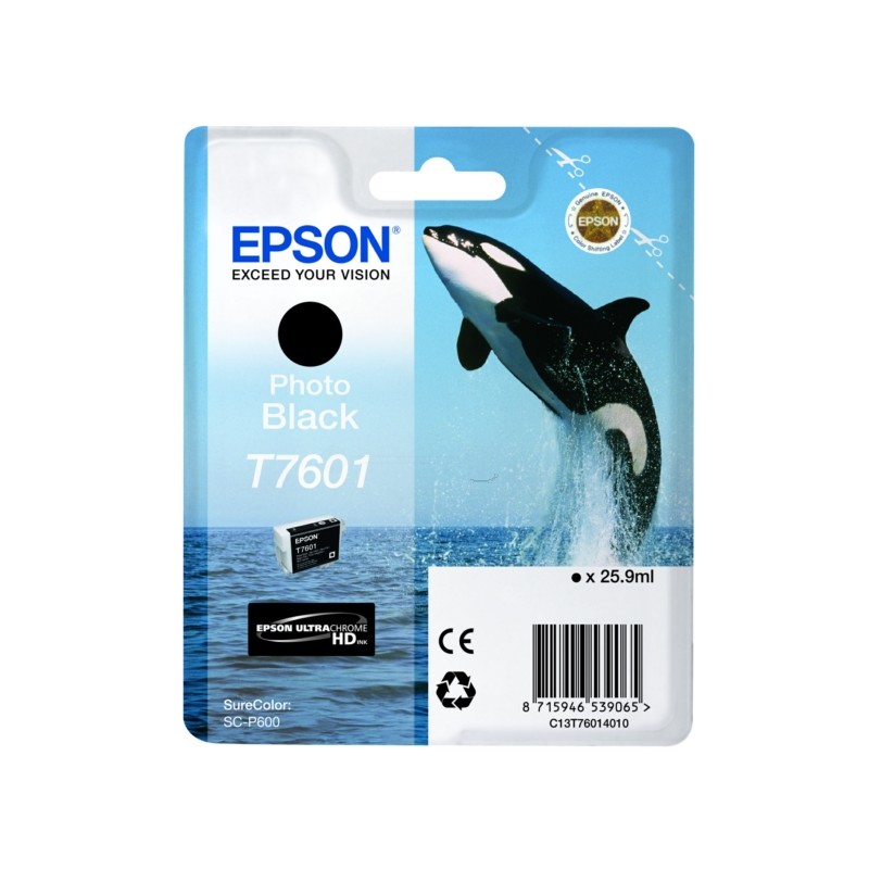 Epson  (T7601) Original Ink cartridge foto black (C13T76014010)