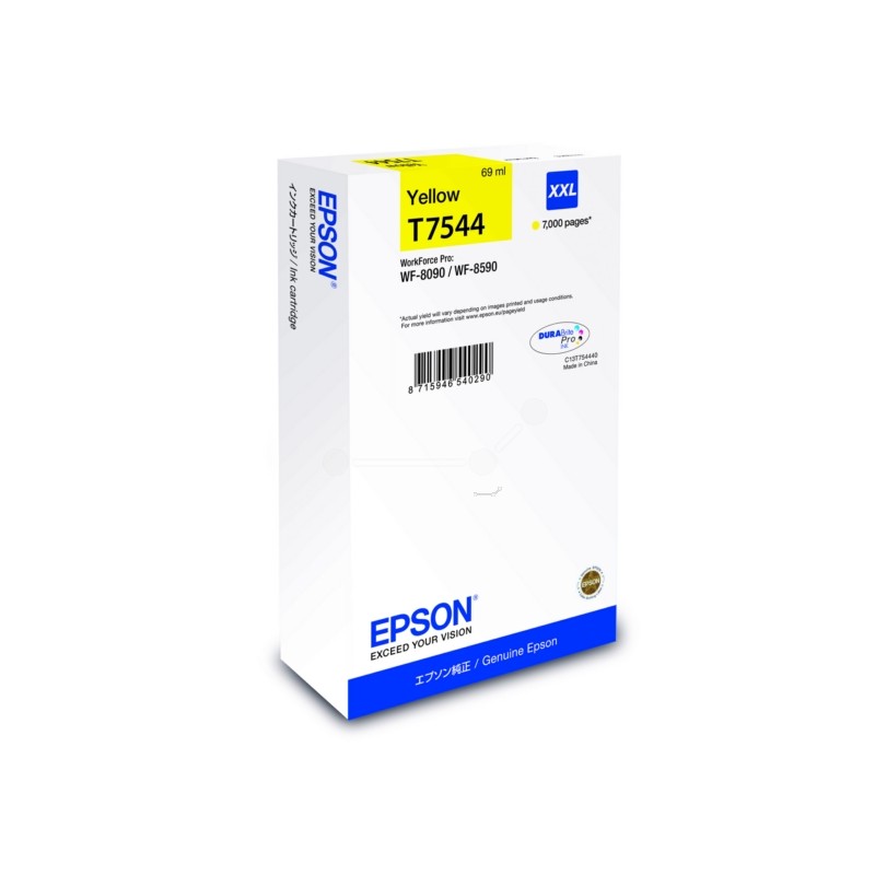 Epson  (T7544) Original Ink cartridge yellow (C13T754440)