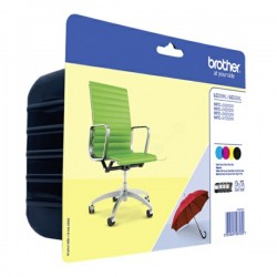 Brother Original Ink cartridge multi pack Bk,C,M,Y (LC-229XLVALBP)