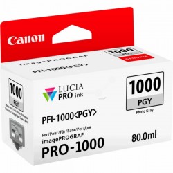 Canon  (PFI-1000 PGY) Original Ink cartridge gray bright (0553C001)