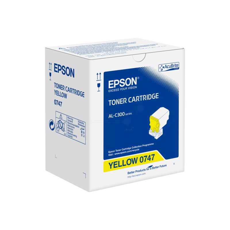 Epson  (0747) Original Toner-kit yellow (C13S050747)
