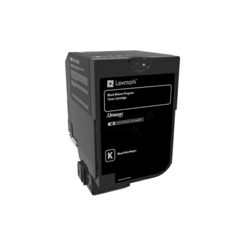 Lexmark Original Toner-kit black return program (74C20K0)
