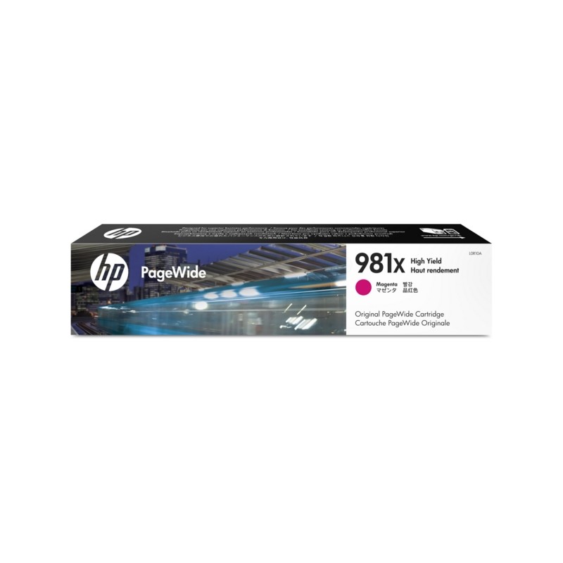 HP  (981X) Original Ink cartridge magenta (L0R10A)
