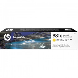 HP  (981X) Original Ink cartridge yellow (L0R11A)