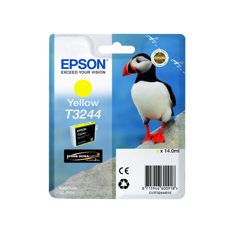 Epson  (T3244) Original Ink cartridge yellow (C13T32444010)